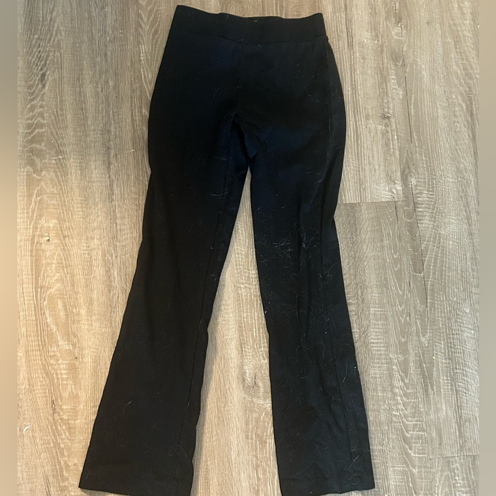 Black flare work pants size small!